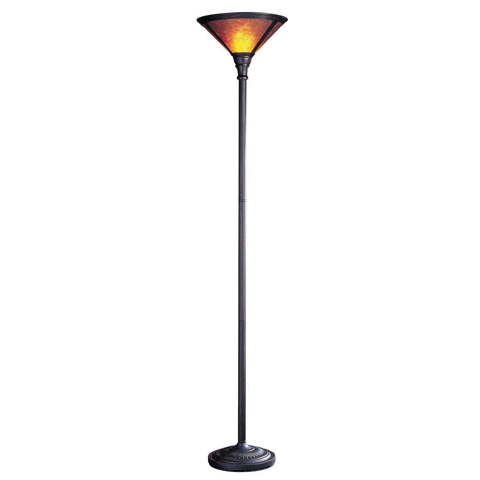 HomeRoots Torchiere Floor Lamp - Thumbnail 3