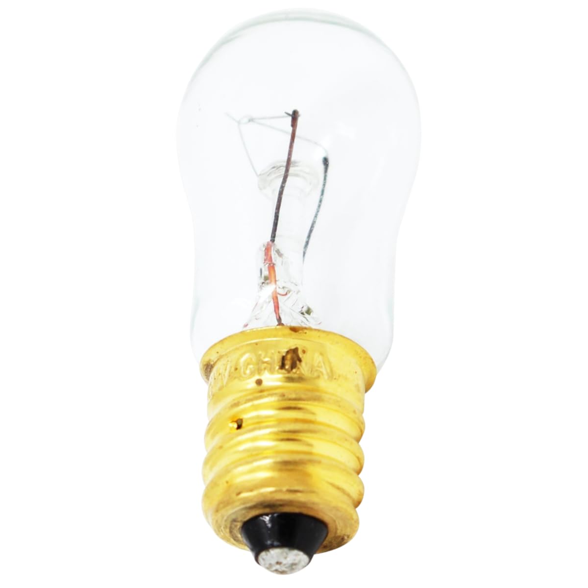 Wr02X12208 Light Bulb Refrigerator Ice & Water Dispenser Light Bulb Replacement For Ge, 6 Watt, 12V, 1-7/8'' Length Clear
