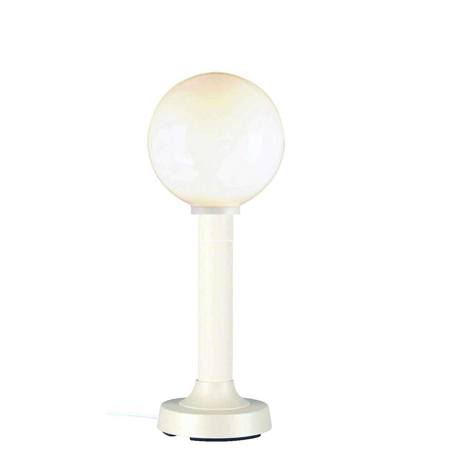 Patio Living Concepts Moonlite Table Lamp 35in White Plastic Resin Acrylic Model 08721