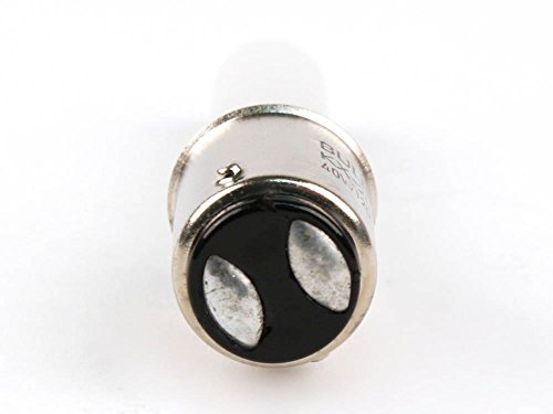 Bulbrite Kx40Fr/Dc Double-Contact Bayonet Base (Ba15D) Light Bulb, 1 Count (Pack Of 1), Frost