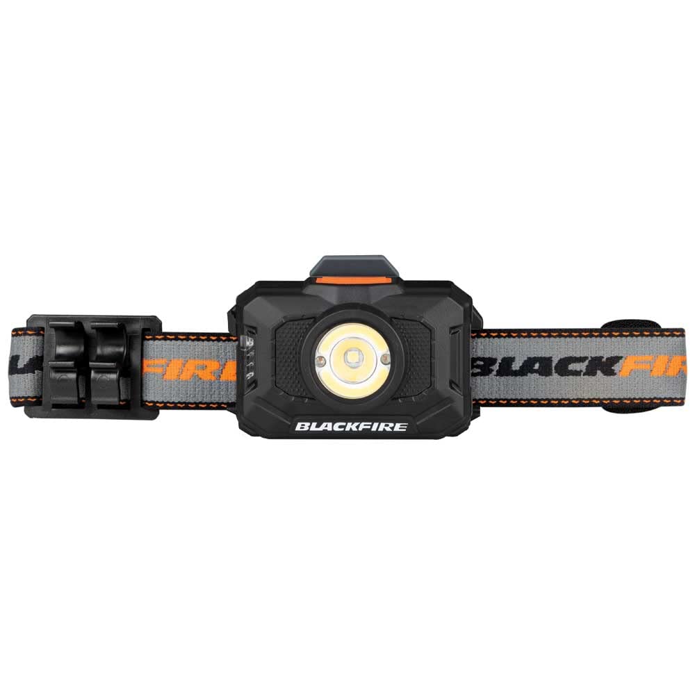 Blackfire - Klein Tools Outdoors - Rechargeable 2-Color LED Headlamp, BBM6414, 800 Lumens, 3 Modes, Spot Light, Flood Light, RED