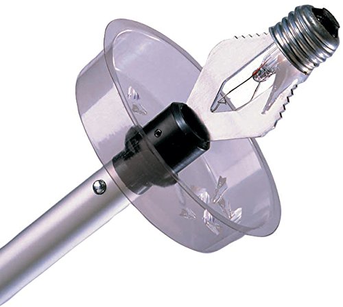 Unger Professional Broken Bulb Changer, Silver/Black