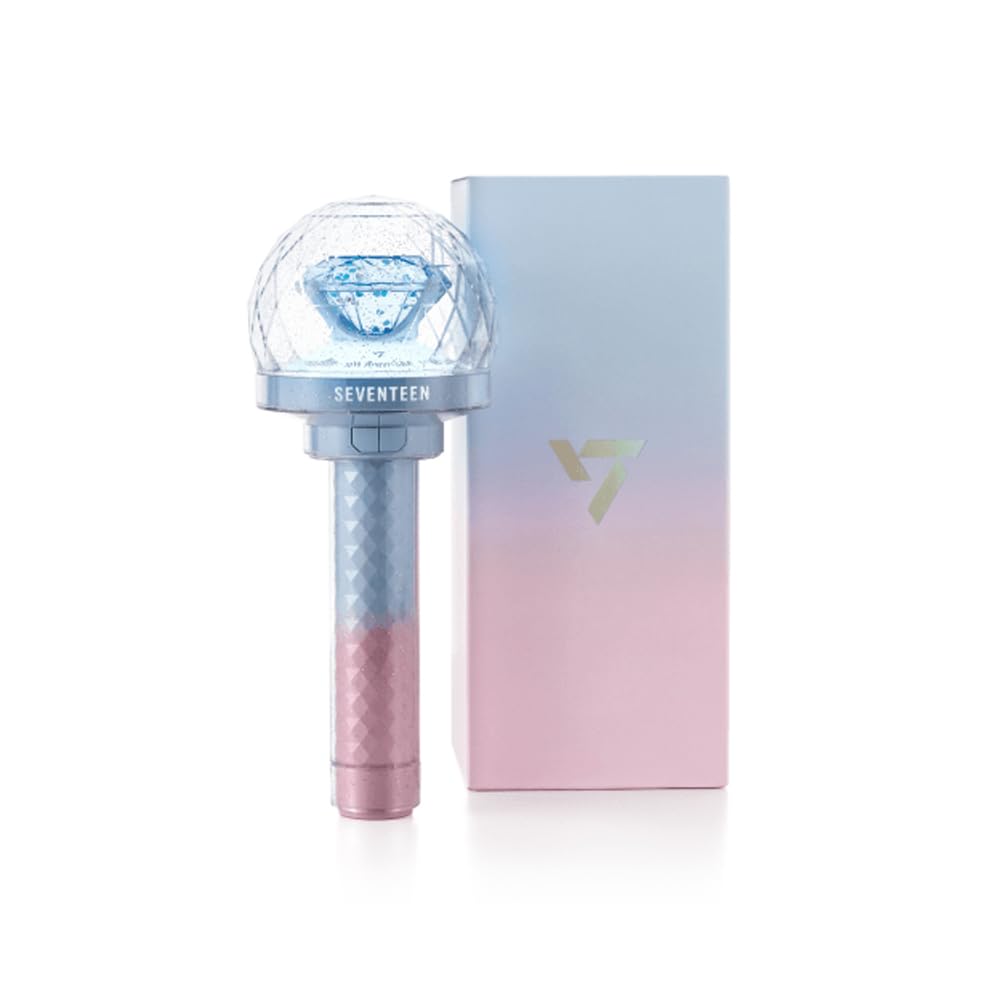 KPOP HEAVEN Seventeen Official Lightstick VER.3 10th Anniversary + 3 Extra Photocards Set