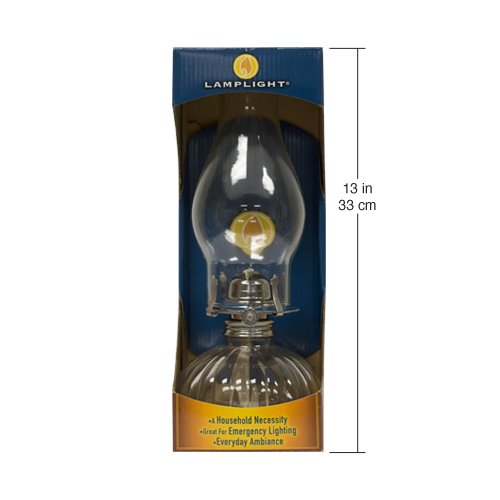 Vintage Indoor Oil Lamp, Hurricane Lamp, Emergency Kit, Paraffin Oil Rain Lamp, Lamplight Farms Ellise Oil Lamp, 1 Count