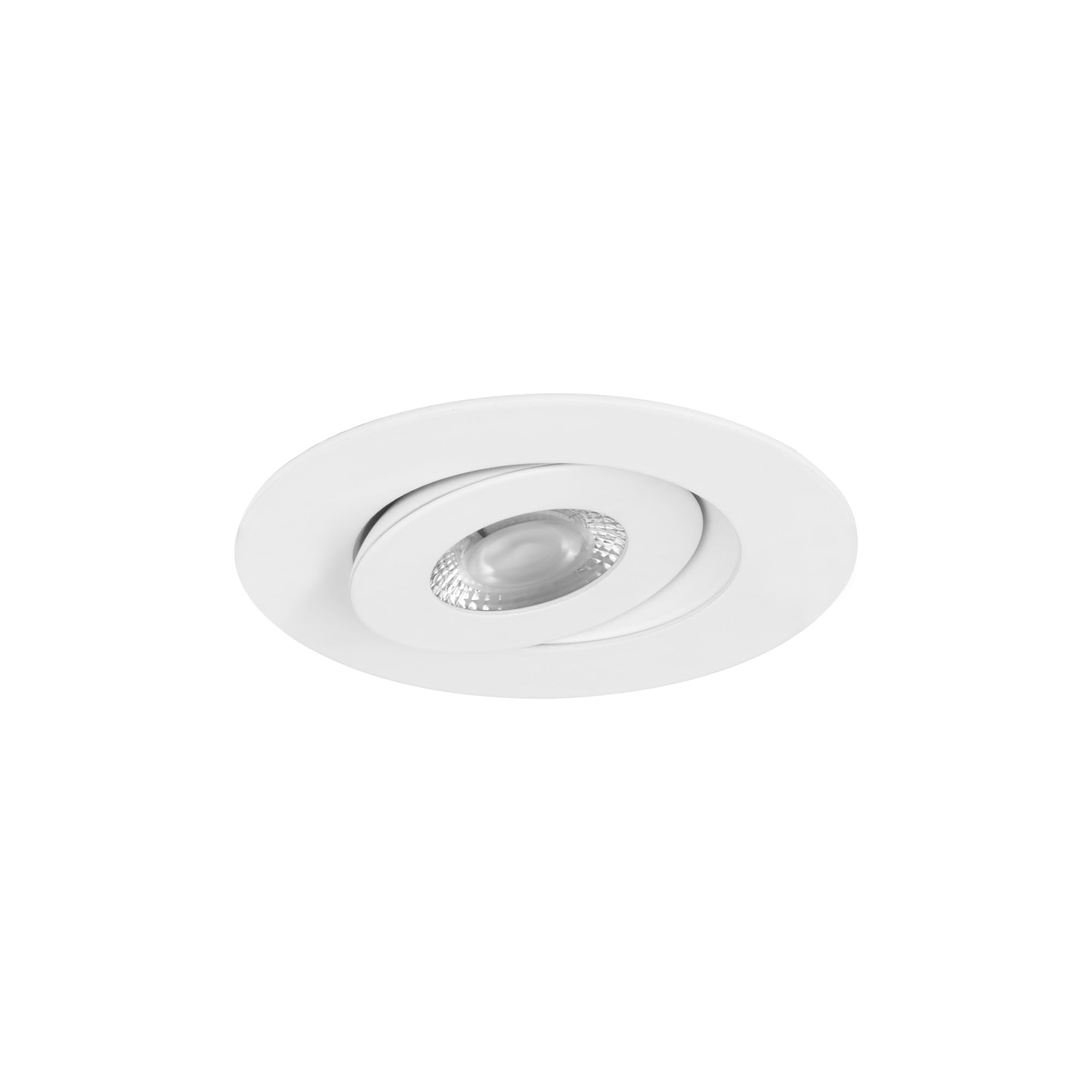 Wac Lighting Lotos 2In Led Round Adjustable Recessed Light 3000K Warm White 6W 530 Lumens Ic-Rated Airtight 120V-277V Universal In White (Pack Of 24)