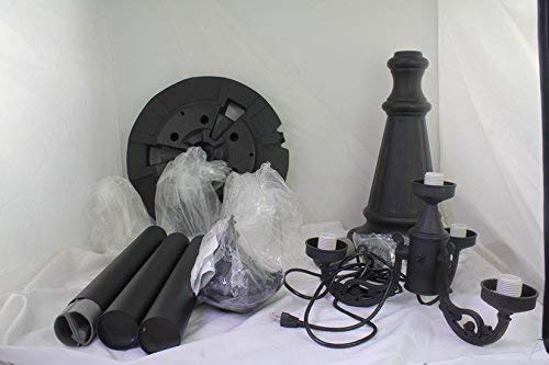 Patio Living Concepts 00440-Plc Furniture Piece, 85-Inch, Black