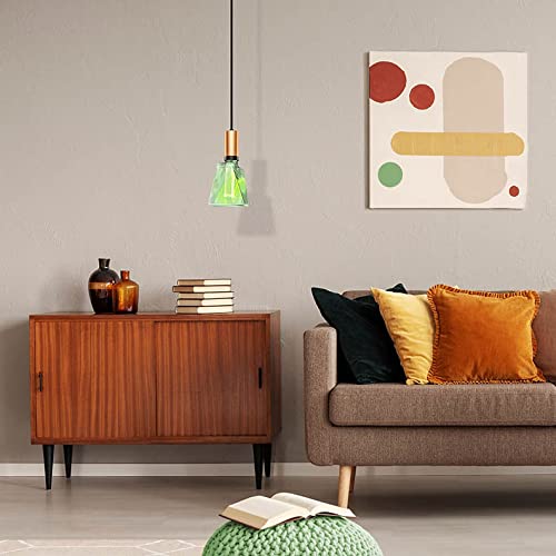 Next Glow Green Led Vintage Bulb 3.5W Dimmable E26 Medium Base - Warm Light For Holidays & Halloween