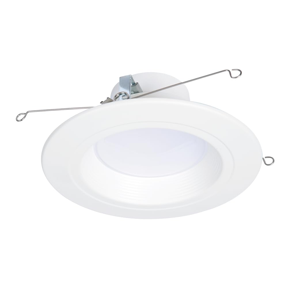 HALO RL Series 5/6 inch Recessed LED Light - Retrofit Ceiling & Shower Downlight, Selectable CCT and Selectable Lumens, Dim to W