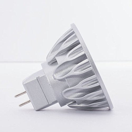 SORAA MR16 Dimmable Light Bulb, 7.5W (50W Equivalent), 3000K Soft White, Silver Finish, 1 Count, Model SM16-07-