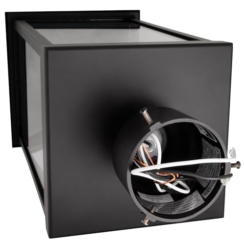 Design House Mayfield Outdoor Post Top Light With 3-Inch Pier Base Mount Fitter  Black  590299