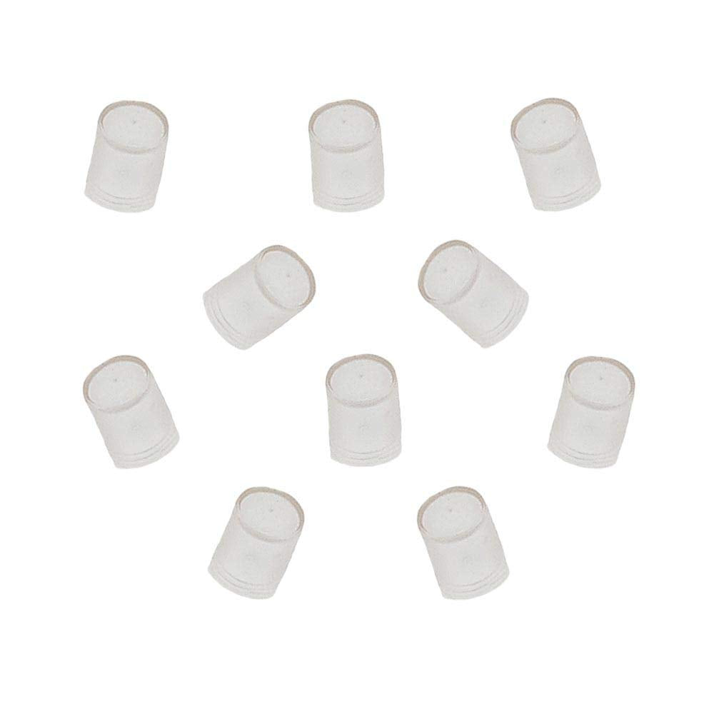 Novelty Lights 10 Pack 1/2 Rope Light End Caps, Used to Terminate Open End of Rope Light