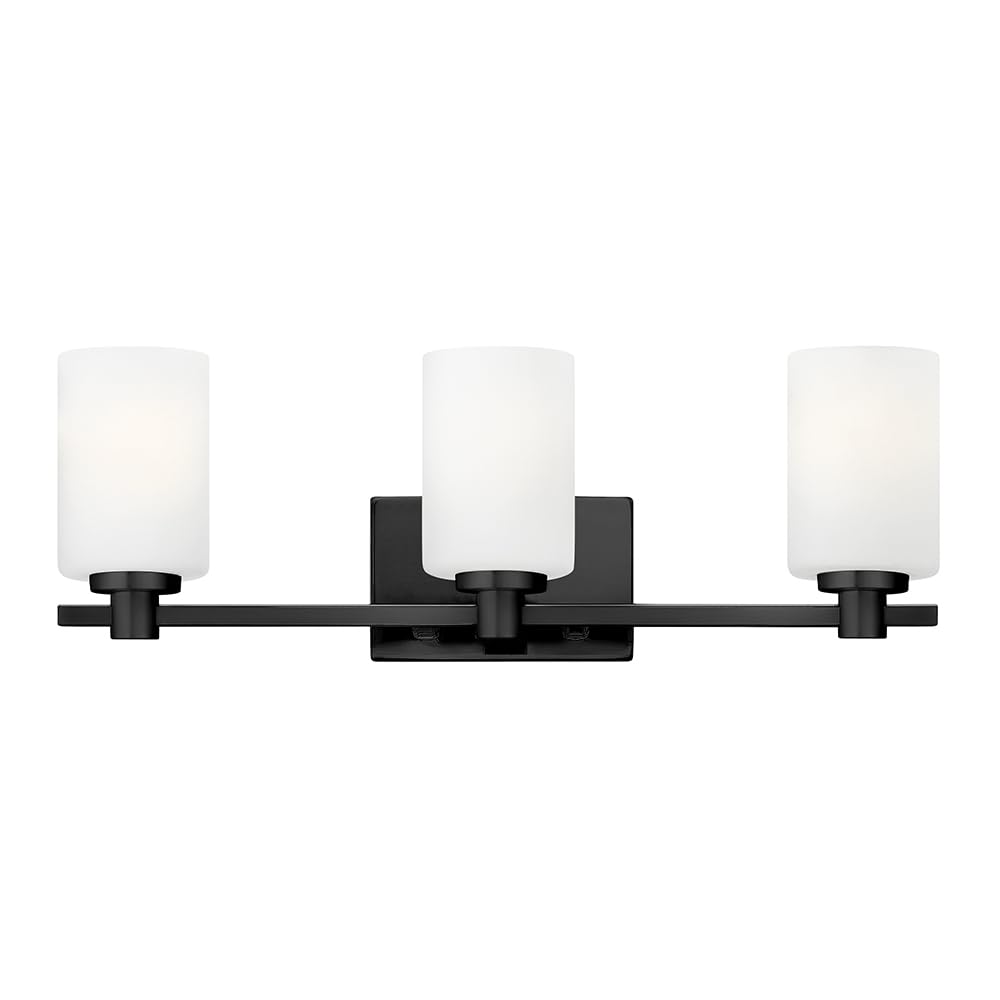 Hinkley Karlie Medium Three Light Vanity, Black