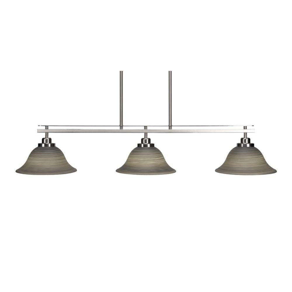 Odyssey 3 Light Island in Brushed Nickel (2636-BN-603)