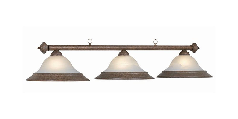 60 3 LT BILLIARD LIGHT-OLD BROWN