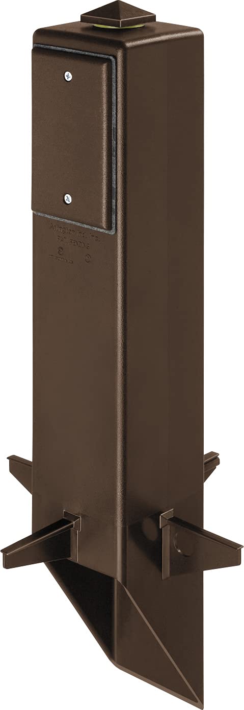 ARLINGTON GP19BR-1 Gard-N-Post Outdoor Landscape Lighting, 19-Inch, Bronze, Plastic