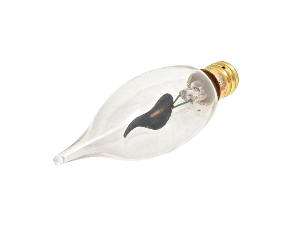 Westinghouse Flicker Flame Decorative Bulb, E12 Base, 3W, 120V, Orange, Model 3CA8/FLK/CB