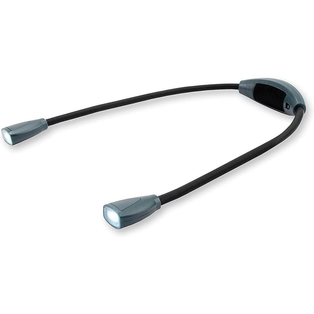 Carson Dual Headed COB LED Neck Light with Two Brightness Settings - Outdoor Themed Packaging Version (NL-20)