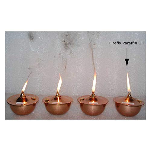 FIREFLY Kosher Candle & Lamp Oil - Smokeless, Odorless, Eco-Friendly - 1 Gallon, Eucalyptus Formula