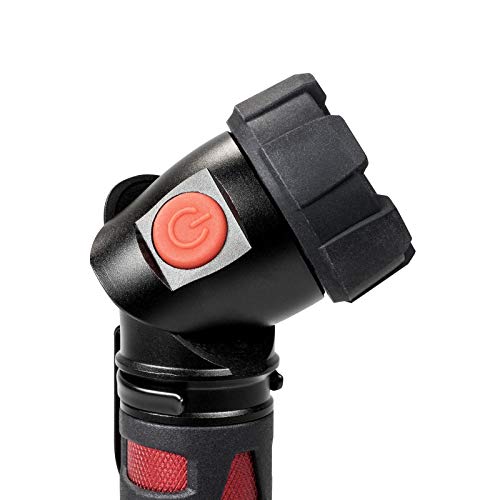 Dorcy 414349 Ultra Hd Flashlight, 4.8'' X 2.2'' X 1.6'', Black,Red