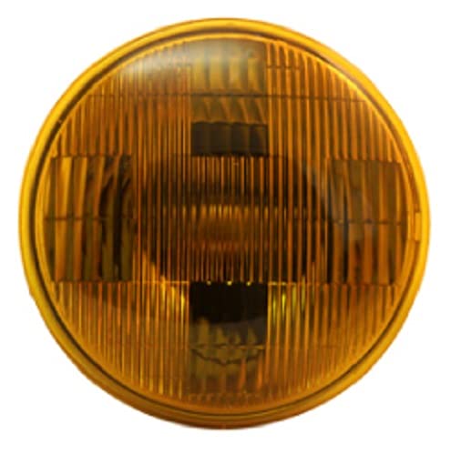 CEC Industries Sealed Beam Lamp, 12.8V, 35W, Screw Terminals, PAR 46, Amber