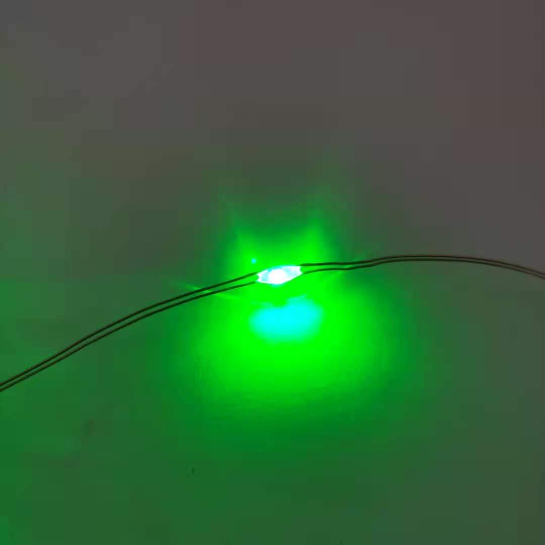 Pack 2 Battery Operated Mini Led String Light,Indoor Fairy Lights Dewdrop Light With Timer 6Hours On/18Hours Off For Wedding Party Lighting Decoration,30 Count Leds,10Feet Silver Wire (Green Color)