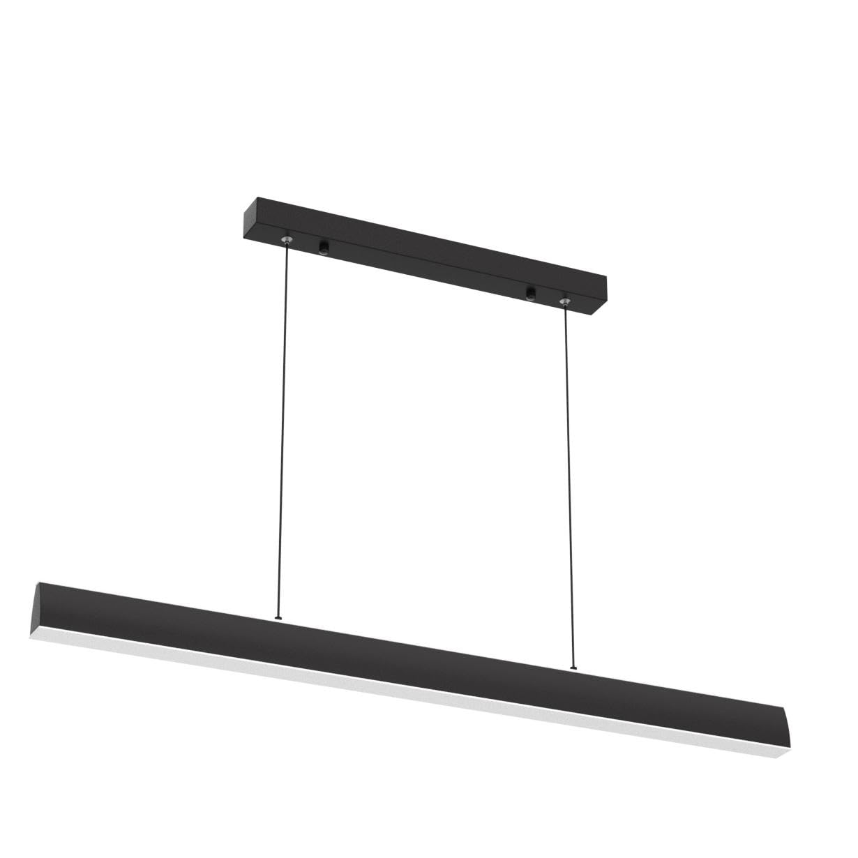 Linear Pendant Lights Kitchen Island, Dimmable Led Chandeliers For Dining Room, Modern Billiard Room Pool Table Light Ceiling Pe