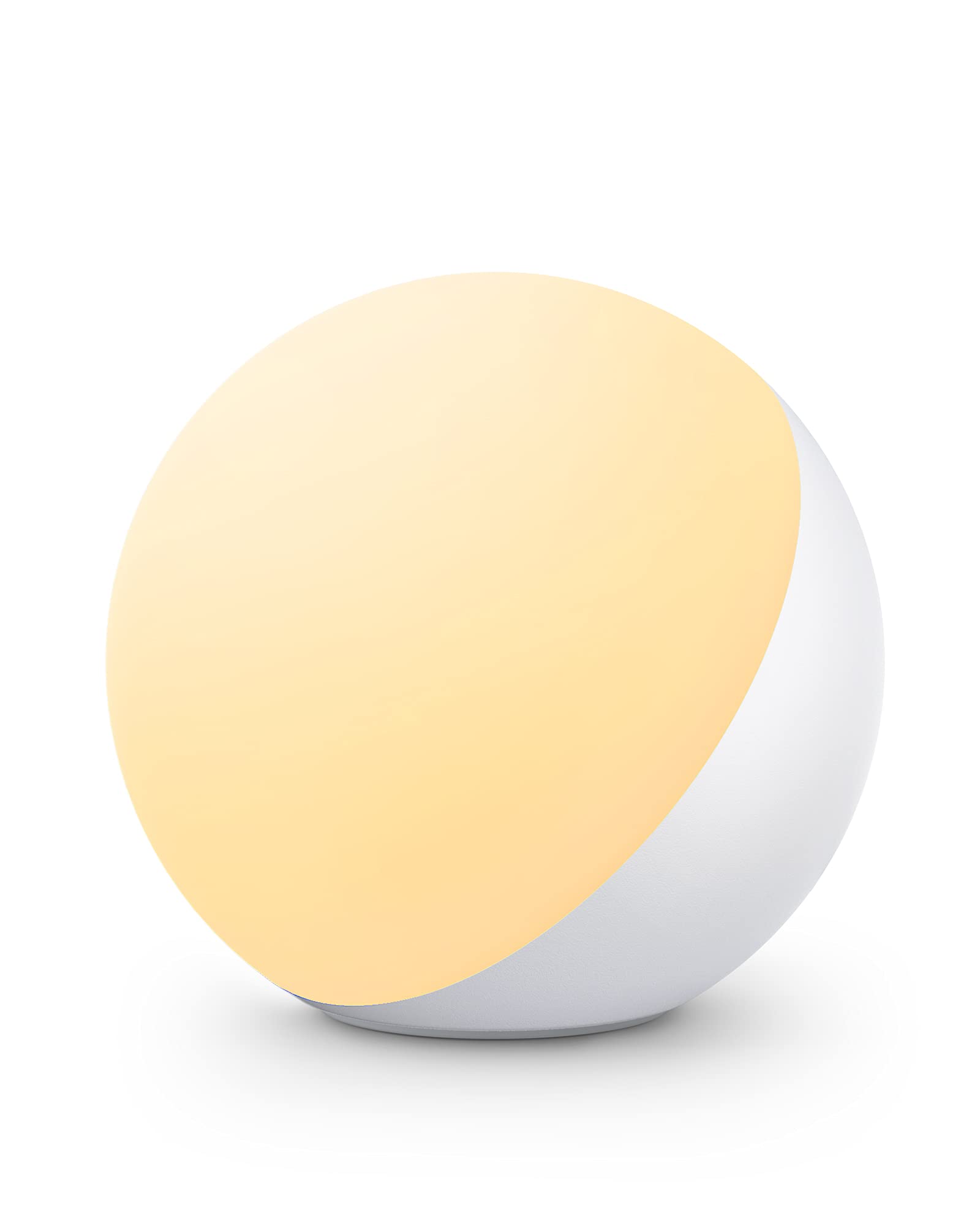EASEMO Touch Lamp for Bedroom, RGB Color Changing Small Table Lamp Dimmable Bedside Lamp for Kids, LED Touch Control Warm & Whit