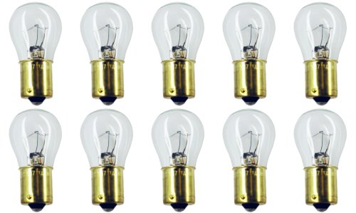 CEC Industries S-8 Bulbs, 28V, 18.76W, BA15s Base, White (Box of 10)