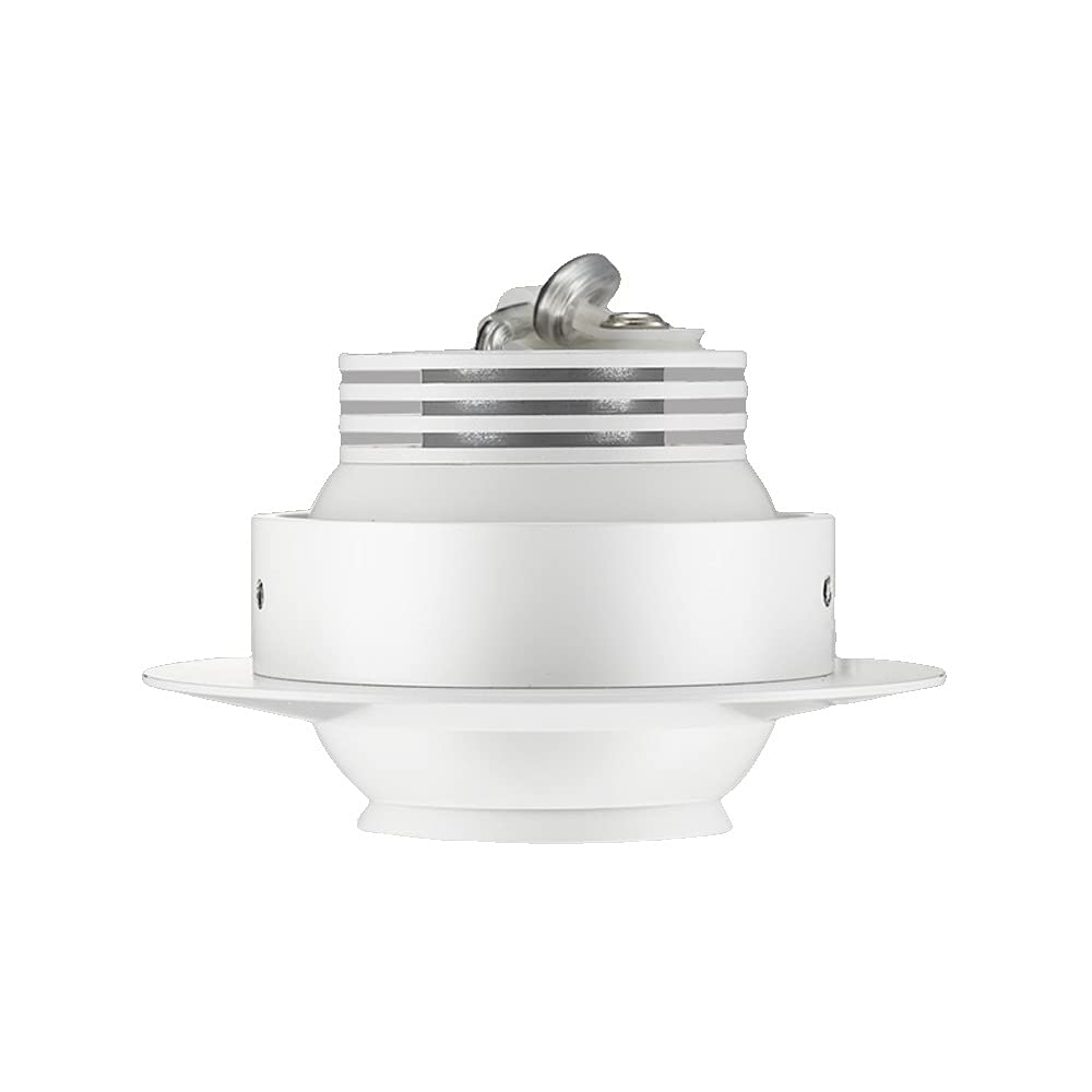 OZZKI Recessed 6W LED Spotlight Ceiling Light Embedded Panel Downlight Anti-Dazzle Commercial Recessed Ceiling Lamp Fixture Ultr