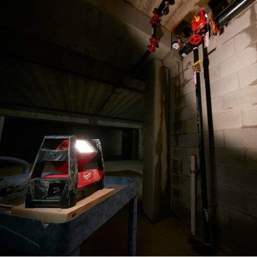 Milwaukee M18 Trueview LED Flood Light 2360-20 - Red & Black, High Performance