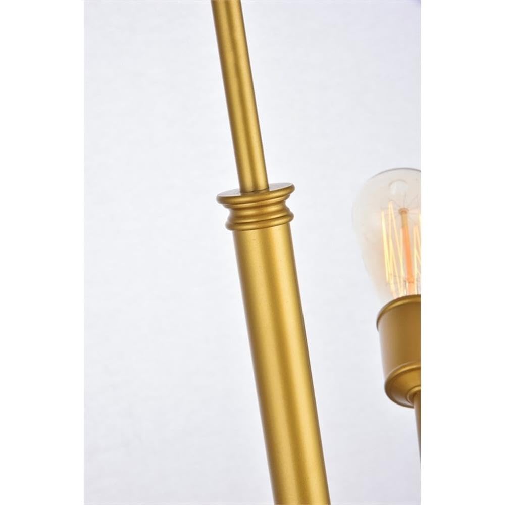 Living District Indoor Modern Home Decorative Bright Ceiling Axel 6 Lights Brass Pendant