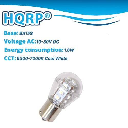 HQRP Headlight LED Bulb 2-Pack for John Deere Tractors 5200-5500, Model 887774405201705, 2 Count
