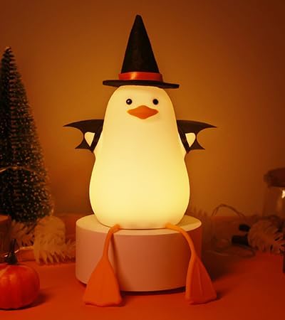 Attivolife Preschool Graduation Gift - Duck Night Light With Dimmable, Led Silicone Lamp, 2024 Cute Kindergarten Pre-K Graduatio