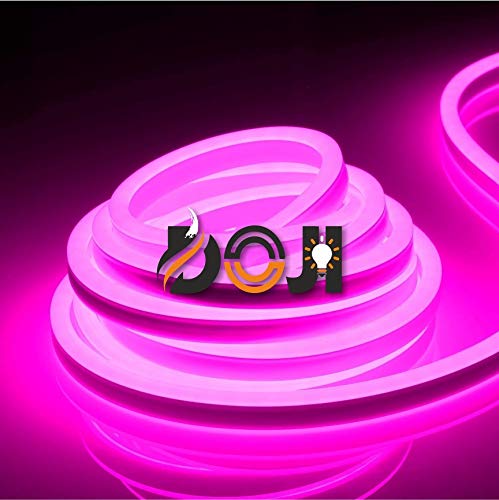 DOJI Led Neon Rope Light,Waterproof Outdoor Flexible Strip Light for Diwali,Christmas,Indoor and Outdoor Decoration. (50 Meter, 