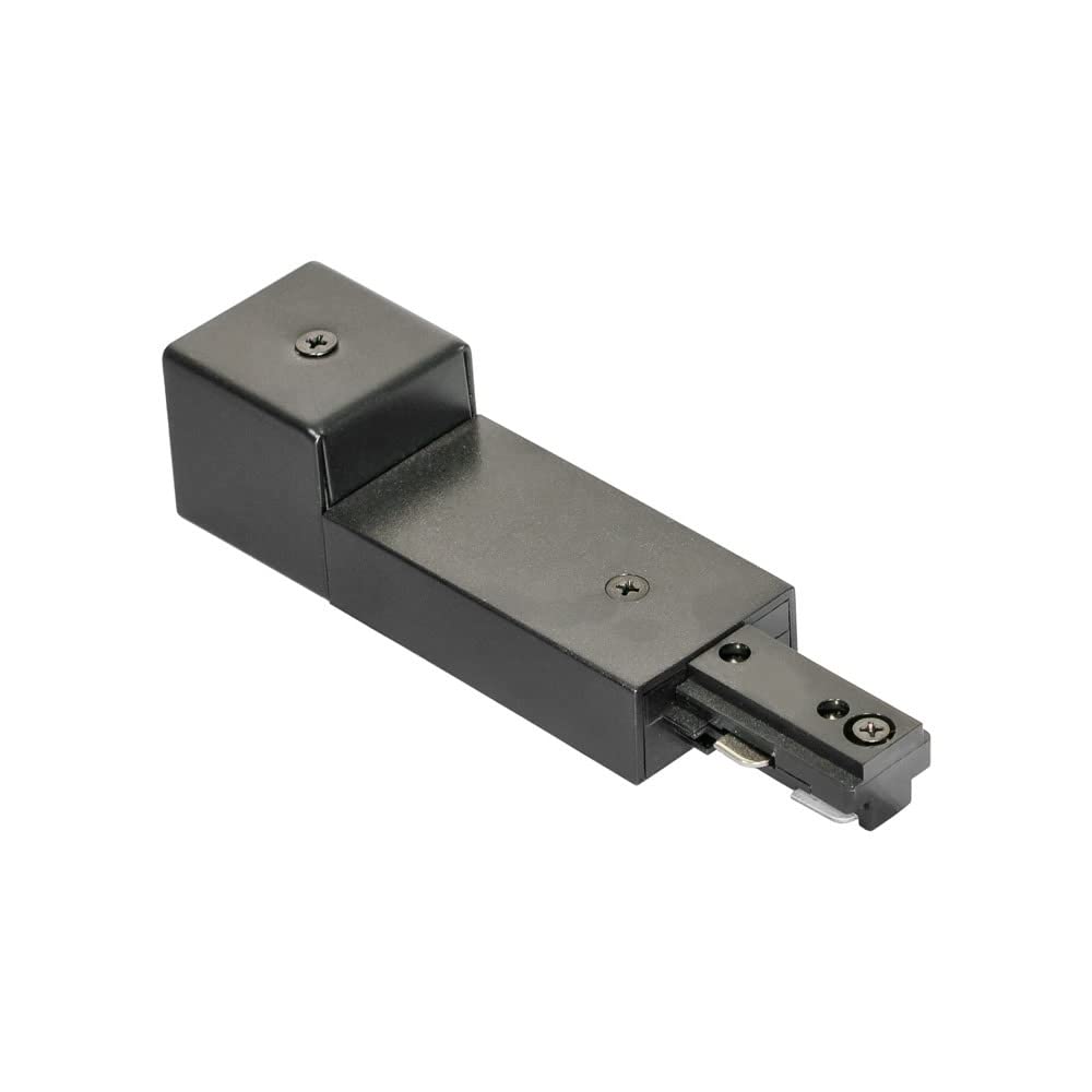 Jesco Lighting H1LEBX-BK Conduit End Feed for H Track - One Size - Black