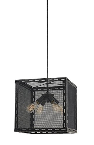 60W X 4 Evanston Metal Chandelier (Edison Bulbs Not Included)