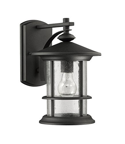 Chloe Lighting Ch0152-Blk-Osd1 Transitional 1-Light Outdoor Wall Sconce, 10.13 X 6 X 7.5", Black