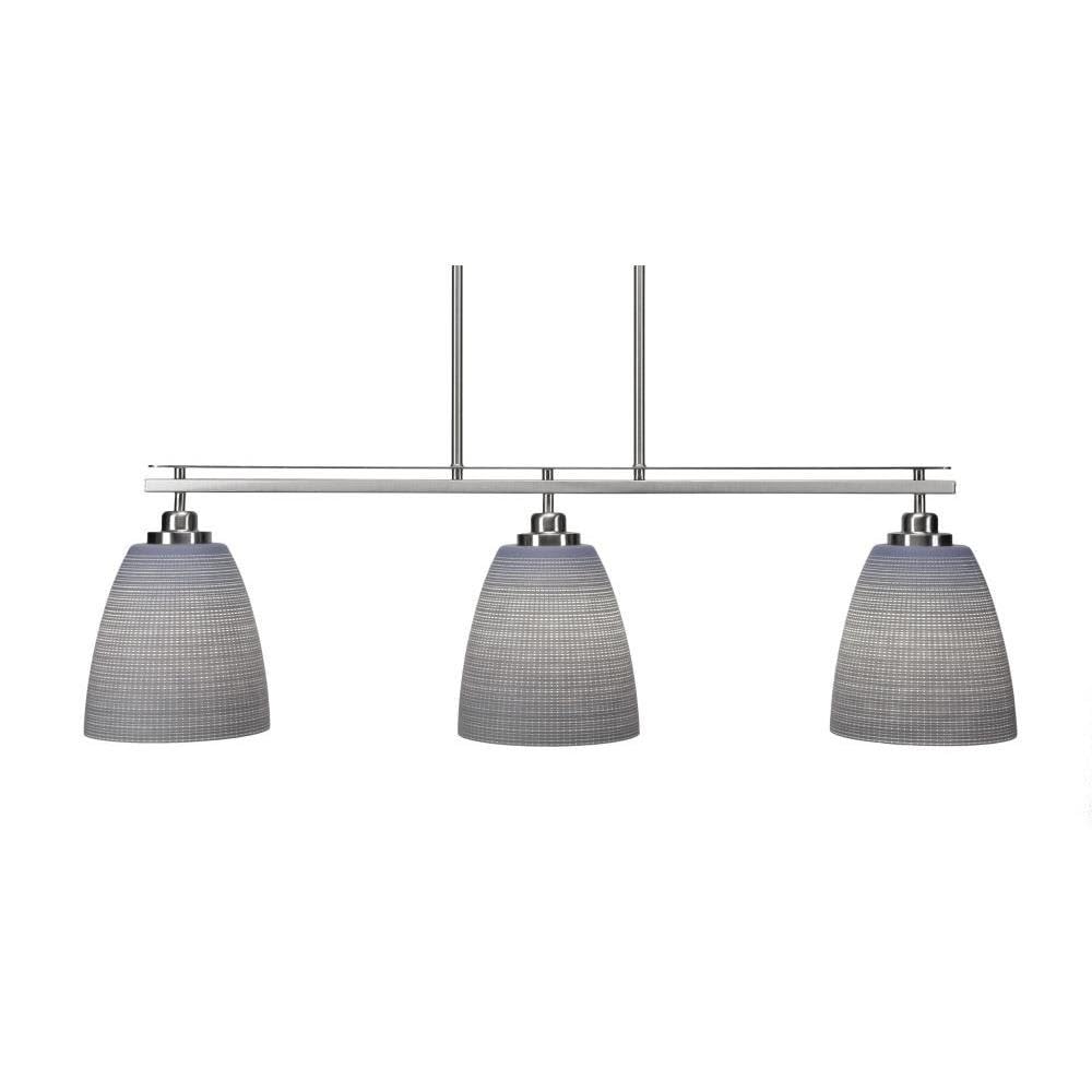 Odyssey 3 Light Island in Brushed Nickel (2636-BN-4072)