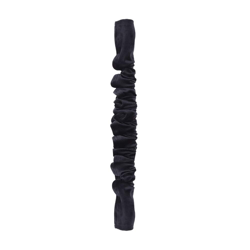Aory Chandelier Chain Cover - 6Ft Flannelette Fabric, Black, Model 782289920490