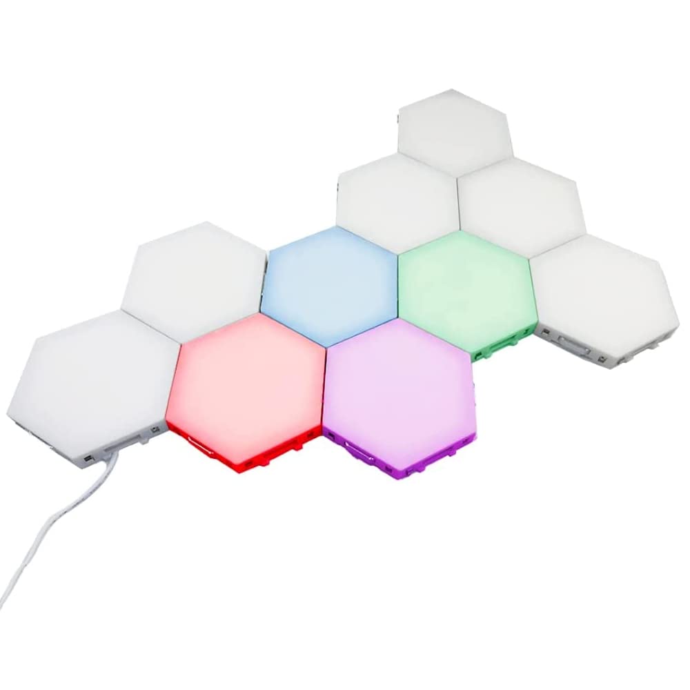 Bright Autism Touch Sensory Lights – Dimmable LED Room Lighting, 6 Pack, White