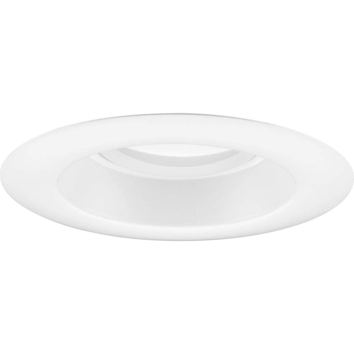 Progress Lighting Intrinsic Recessed LED 8w Adjustable Eyeball for 5/6 inch Housings with 750 lumens, Color Temperature Selectab