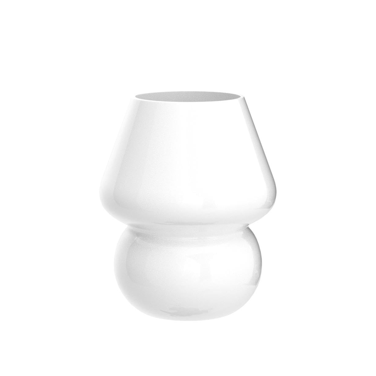 BSOD Glass Mushroom Table Lamp - Matte White, Cute Small, Vintage Style, Model Bsod-SW-Lamps007, Ideal for Home Decor and Gifts