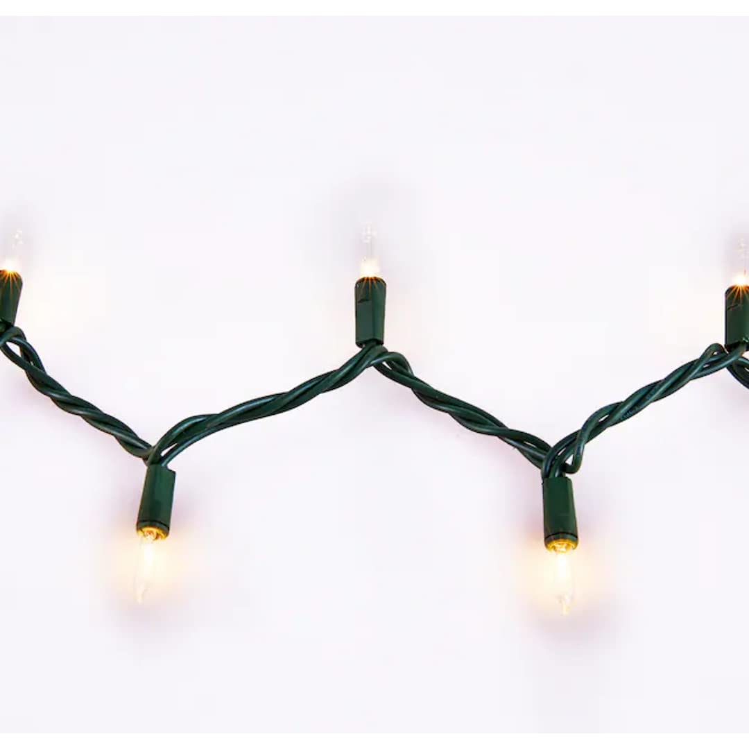 Generic Holiday Living Mini Lights - 100 ct. Clear Bulbs, 21.9 ft. Length, Multicolor
