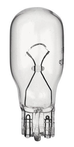 10 Pack 18 Watt T5 Wedge Base 12 Volt 20000 Hour Clear Xenon Lightbulb  Yellow