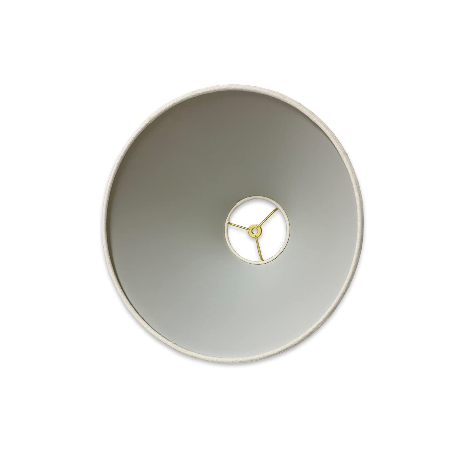 Royal Designs, Inc. Coolie Empire Hardback Lamp Shade, Hb-607-16Lnwh, Linen White, 6 X 16 X 10