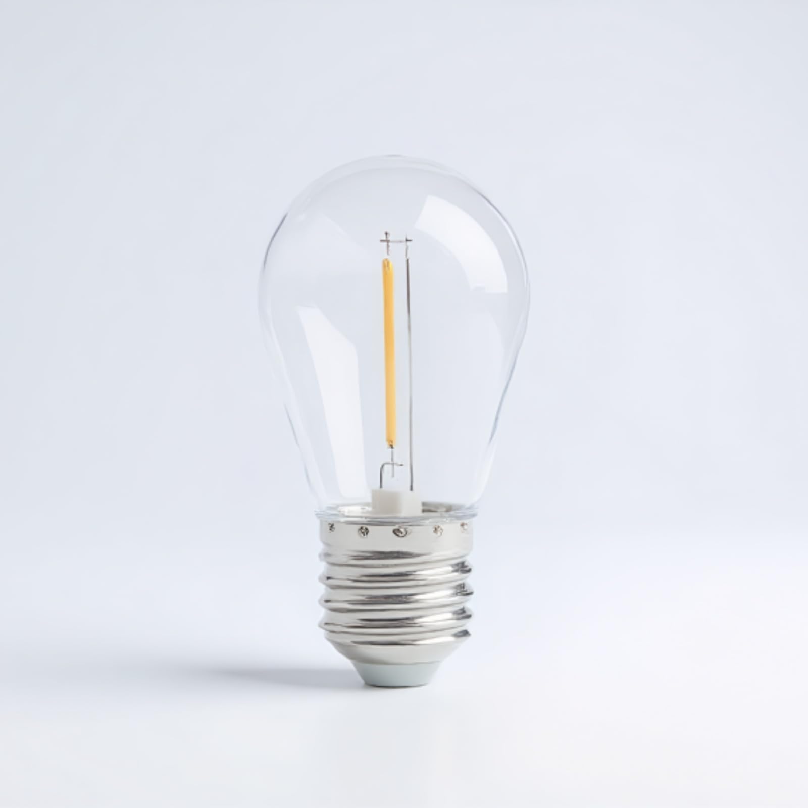 SisiHokai LED Light Bulb E27 Base 3V 0.3W Replacement for Customized Special Table Lamp Battery Operated with Timer Mushroom 270