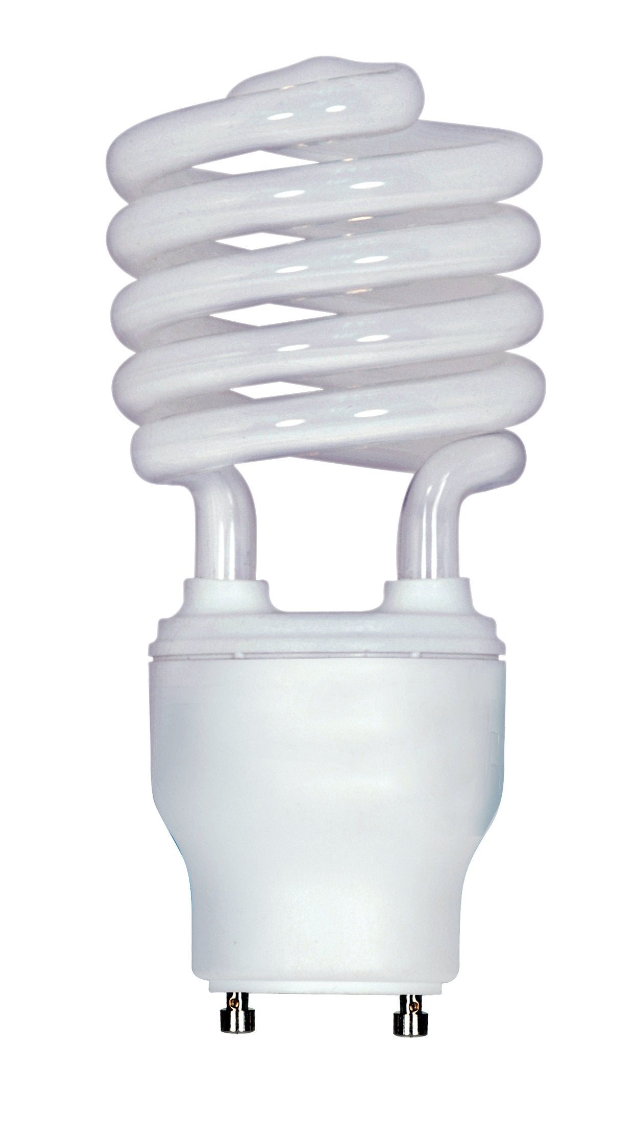 Satco (6-Pack) S8207 26W GU24 Base Mini Spiral CFL Lamp, 2700K, 120W Equal