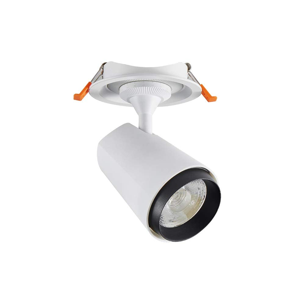 OZZKI Recessed Ultra Bright Recessed Ceiling Light Lamp Spotlights Anti-glare Flush Mounted Panel Downlight Fixture Energy Savin