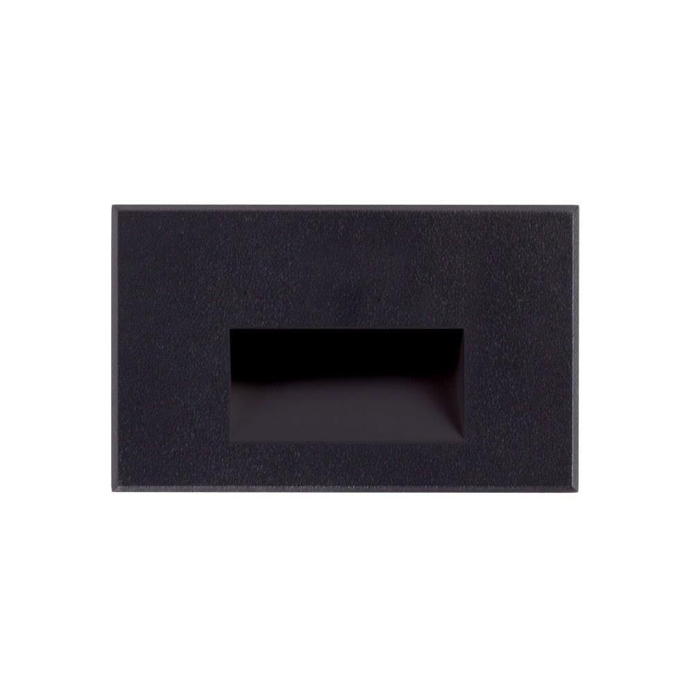 Kuzco Lighting Sonic - 12V 4W LED Outdoor Step Light-3 Inches Tall and 5 Inches Wide-Black Finish