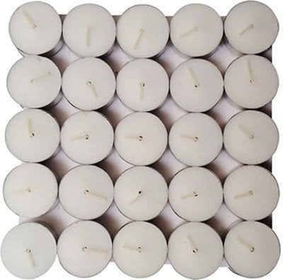 Webelkart JaipurCrafts Wax Tea Light Candle - White, Long Burn Time (100)
